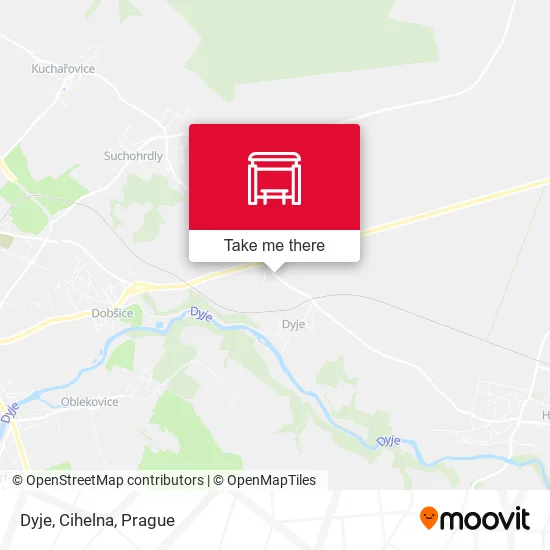 Карта Dyje, Cihelna