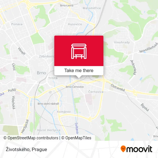 Карта Životského