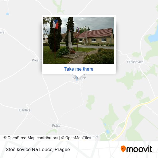 Stošíkovice Na Louce map