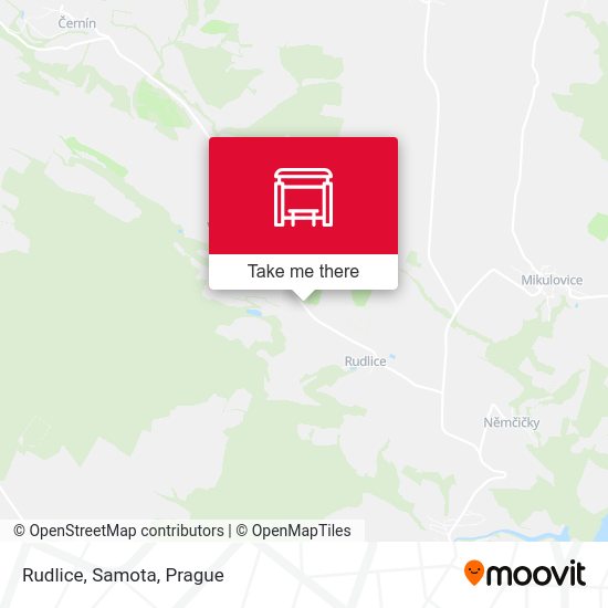 Карта Rudlice, Samota