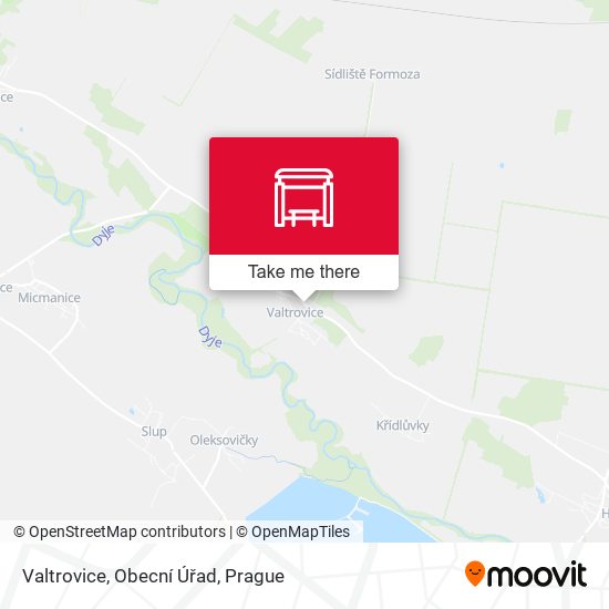 Valtrovice, Obecní Úřad map