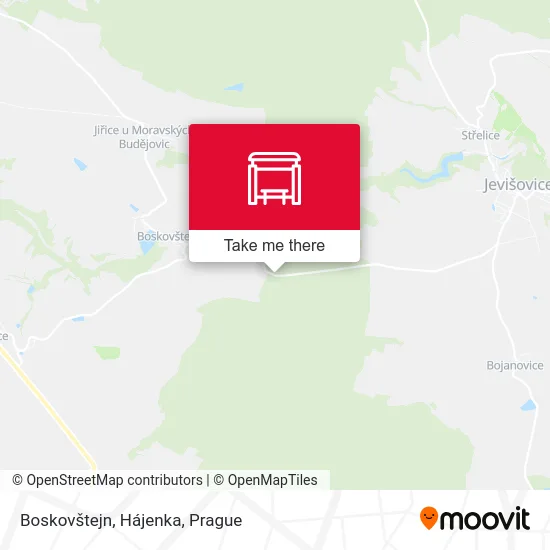 Карта Boskovštejn, Hájenka