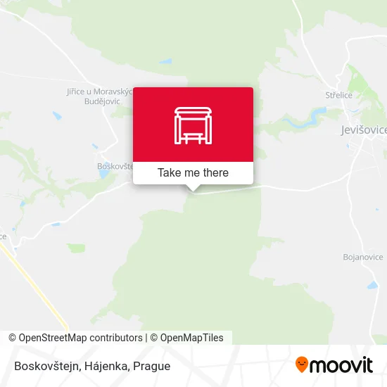 Карта Boskovštejn, Hájenka