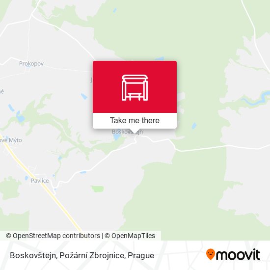 Boskovštejn, Požární Zbrojnice map