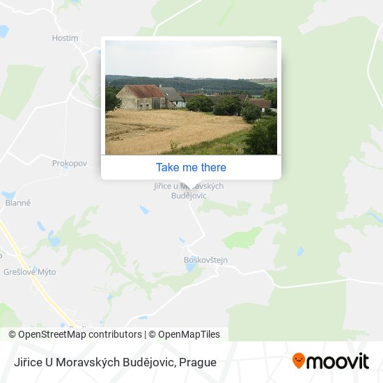 Jiřice U Moravských Budějovic map
