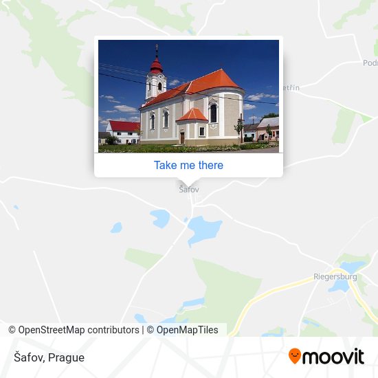 Карта Šafov