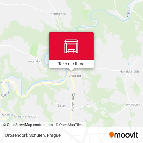 Карта Drosendorf, Schulen