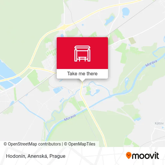 Карта Hodonín, Anenská