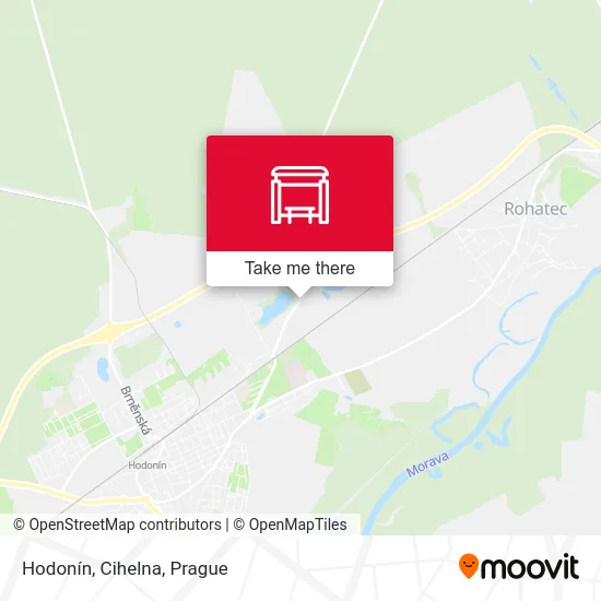 Карта Hodonín, Cihelna