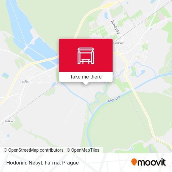 Hodonín, Nesyt, Farma map
