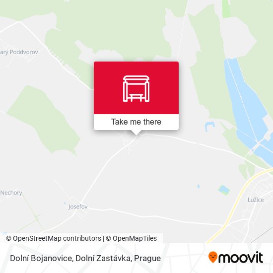 Dolní Bojanovice, Dolní Zastávka map