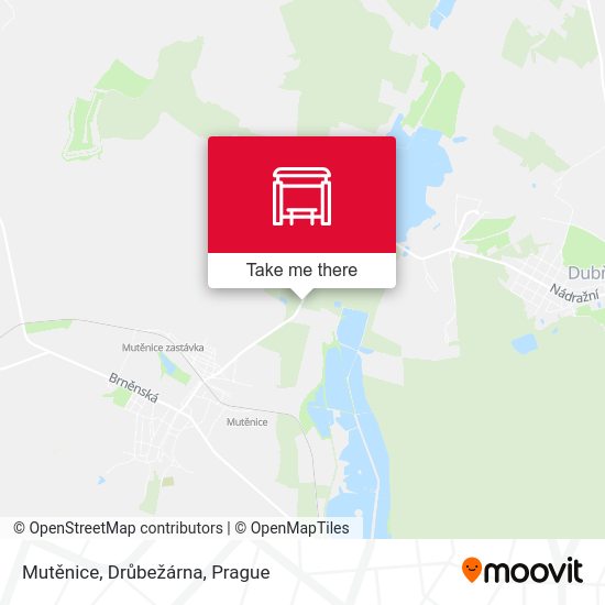 Mutěnice, Drůbežárna map