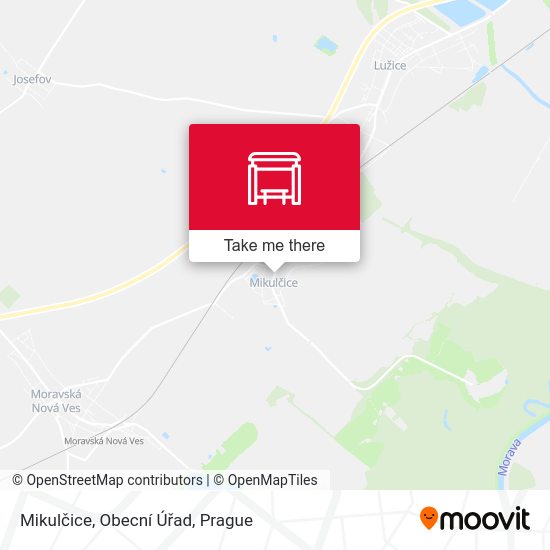 Mikulčice, Obecní Úřad map
