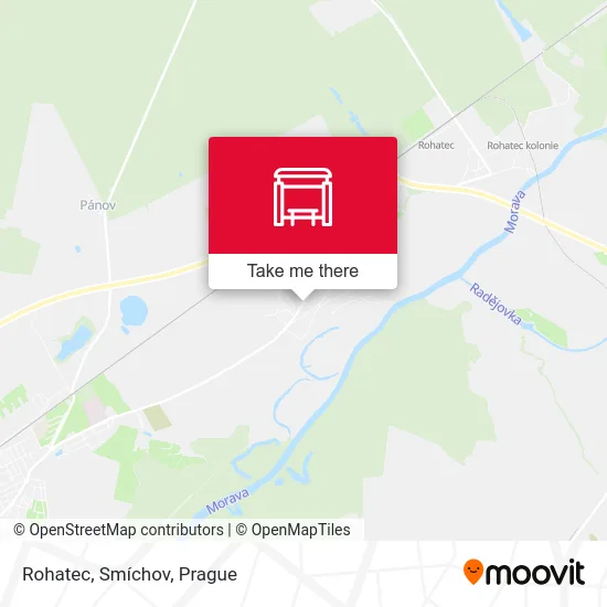Карта Rohatec, Smíchov