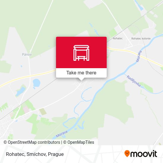 Rohatec, Smíchov map