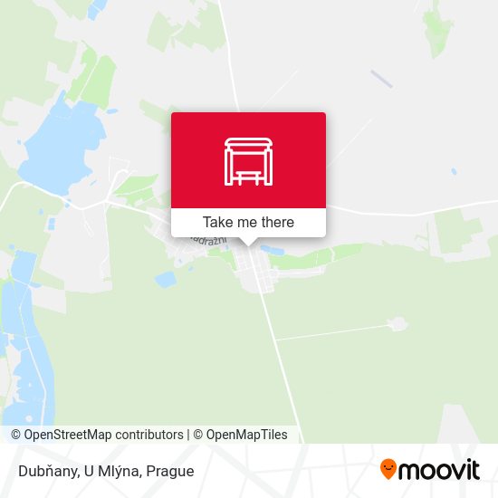 Dubňany, U Mlýna map