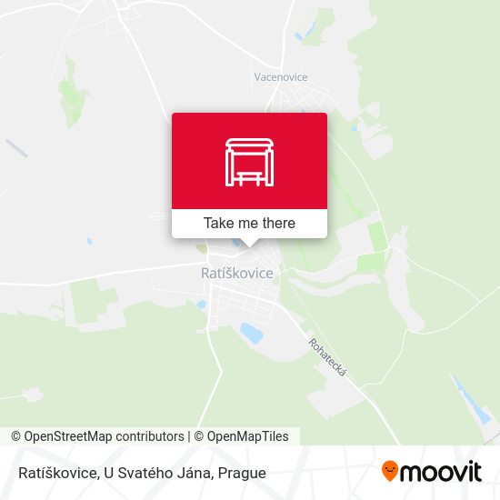 Ratíškovice, U Svatého Jána map