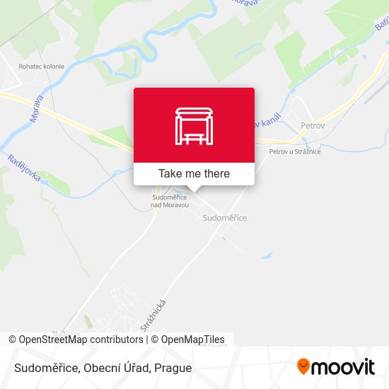 Sudoměřice, Obecní Úřad map