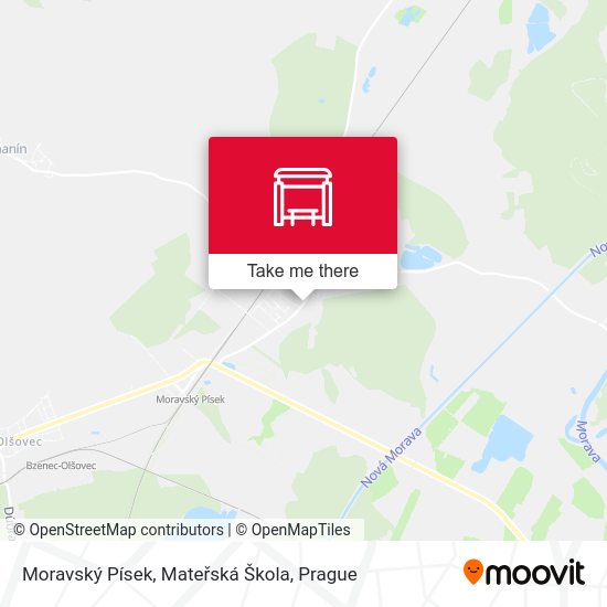 Moravský Písek, Mateřská Škola map
