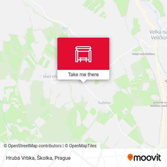 Hrubá Vrbka, Školka map
