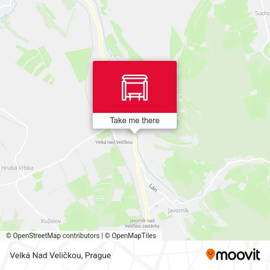 Карта Velká Nad Veličkou