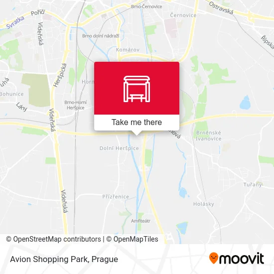 Карта Avion Shopping Park