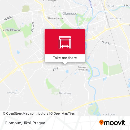 Olomouc, Jižní map