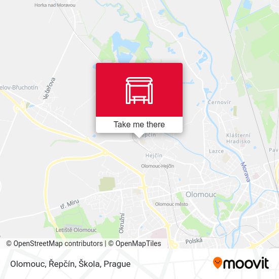 Olomouc, Řepčín, Škola map