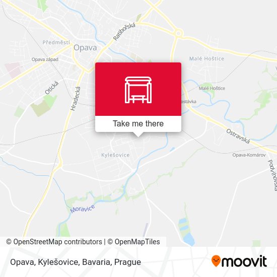 Opava, Kylešovice, Bavaria map