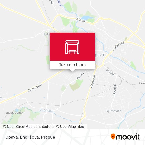 Opava, Englišova map