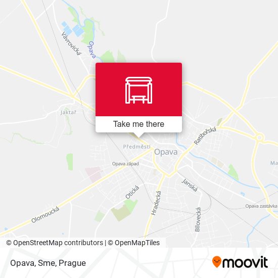 Opava, Sme map