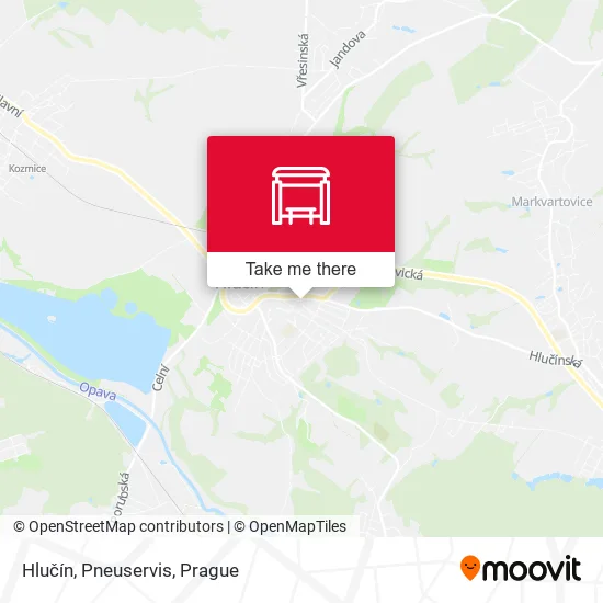 Карта Hlučín, Pneuservis