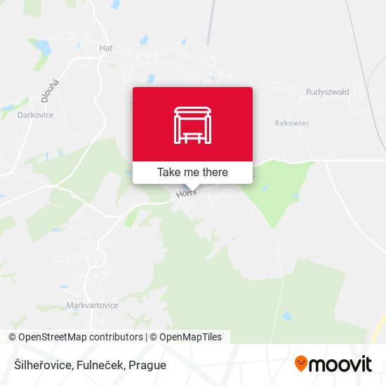 Šilheřovice, Fulneček map