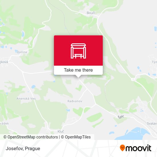 Карта Josefov