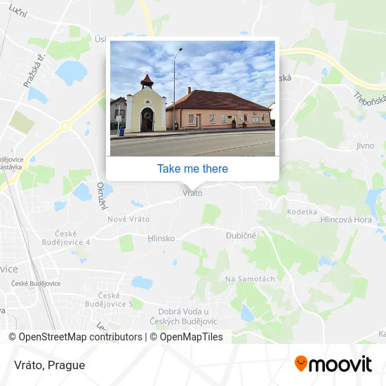 Карта Vráto