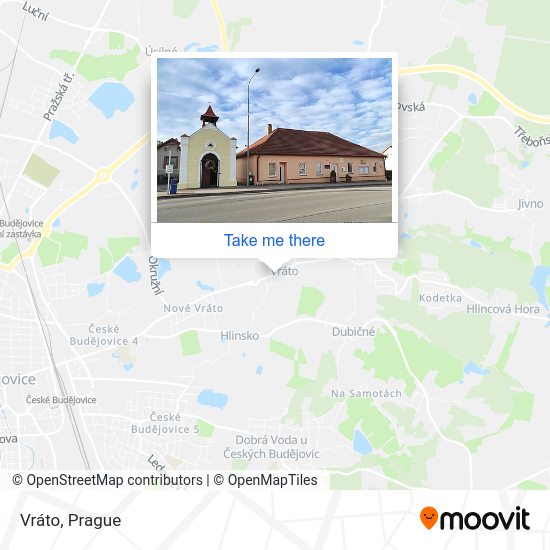 Карта Vráto