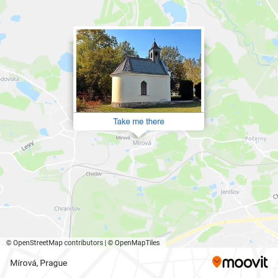 Карта Mírová