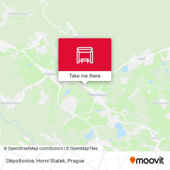 Děpoltovice, Horní Statek map