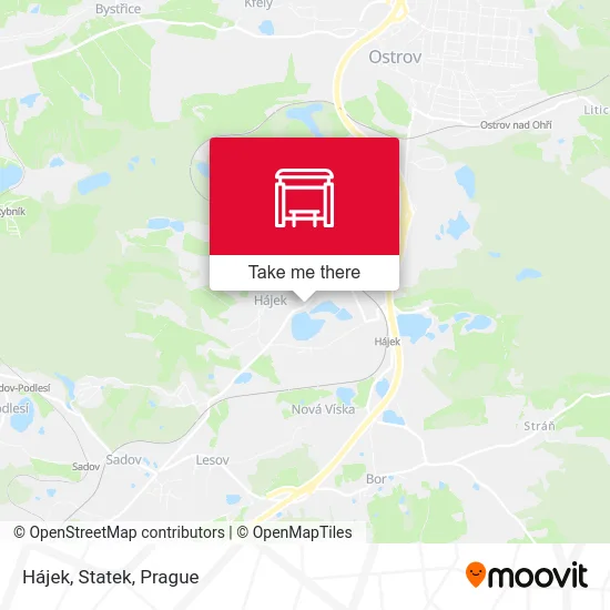 Карта Hájek, Statek