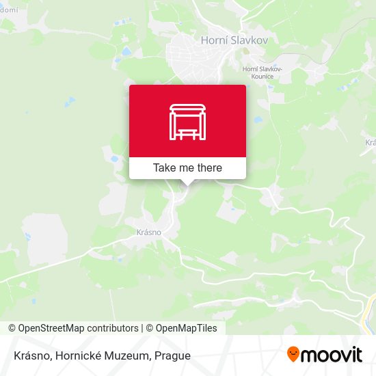 Krásno, Hornické Muzeum map