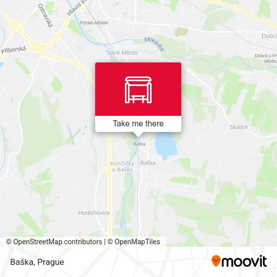 Карта Baška