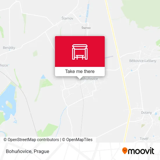Карта Bohuňovice