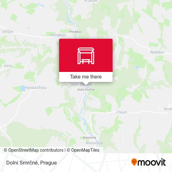 Dolní Smrčné map