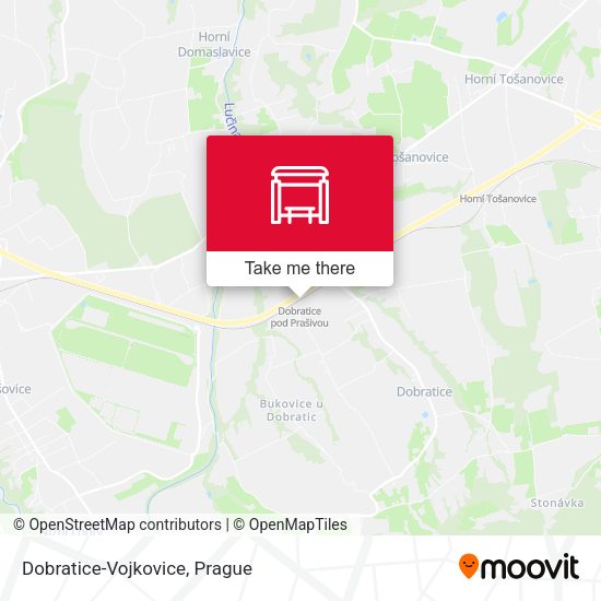 Карта Dobratice-Vojkovice