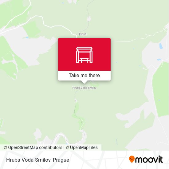 Карта Hrubá Voda-Smilov