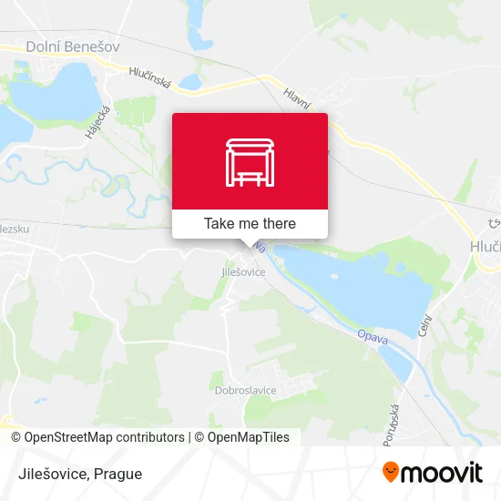 Карта Jilešovice