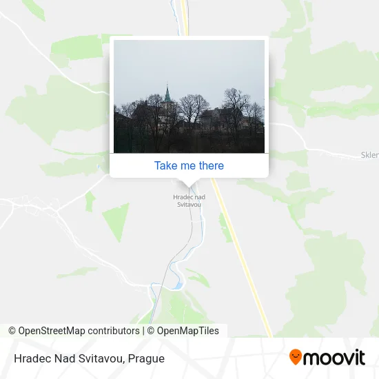 Карта Hradec Nad Svitavou