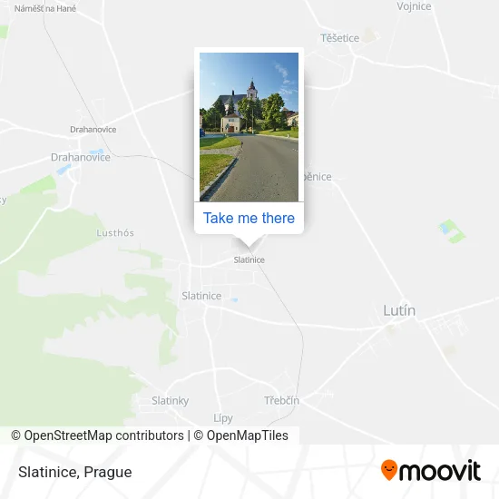 Карта Slatinice