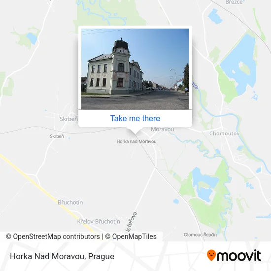 Карта Horka Nad Moravou