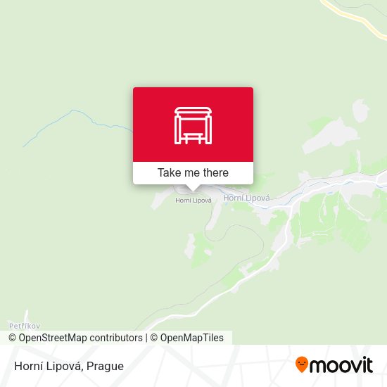 Horní Lipová map